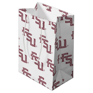 Florida State University Holiday Medium Gift Bag