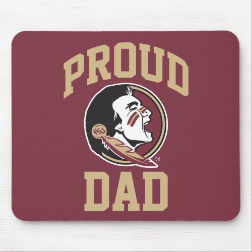 Florida State University Proud Dad Mouse Pad