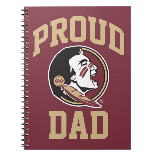 Florida State University Proud Dad Notebook