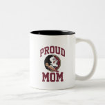 Florida State University Proud Mom Two-tone Coffee Mug at Zazzle