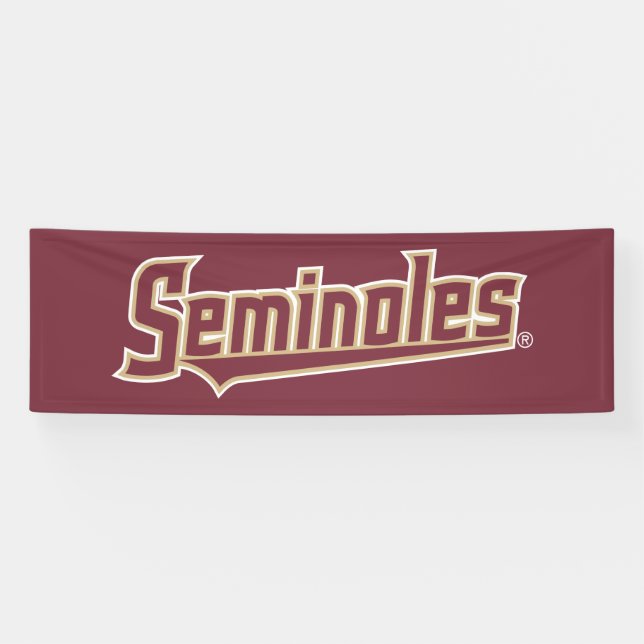 Florida State University Seminoles Banner (Horizontal)