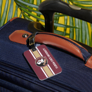 Florida State University Seminoles Gold Luggage Tag
