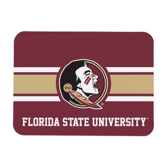 Florida State University Seminoles Gold Magnet (Horizontal)