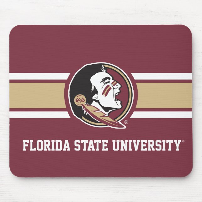 Florida State University Seminoles Gold Mouse Pad (Front)