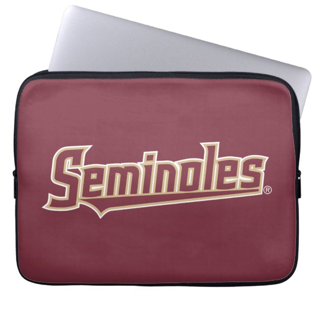 Florida State University Seminoles Laptop Sleeve (Front)