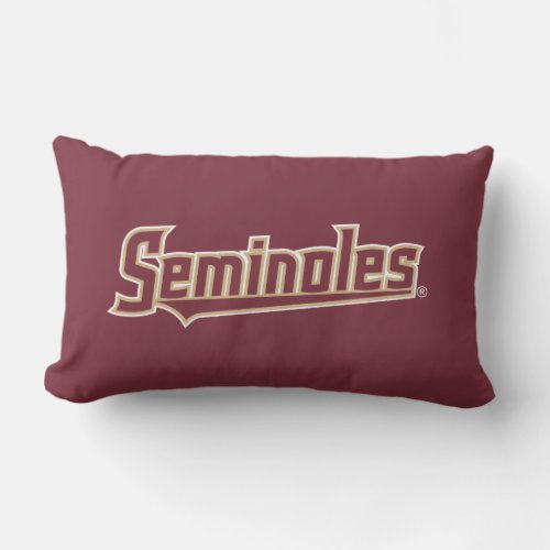 Florida State University Seminoles Lumbar Pillow