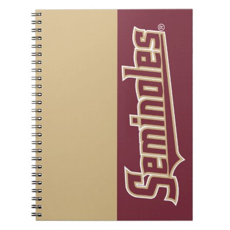 Florida State University Seminoles Notebook