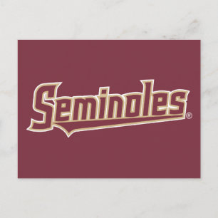 Florida State University Seminoles Postcard