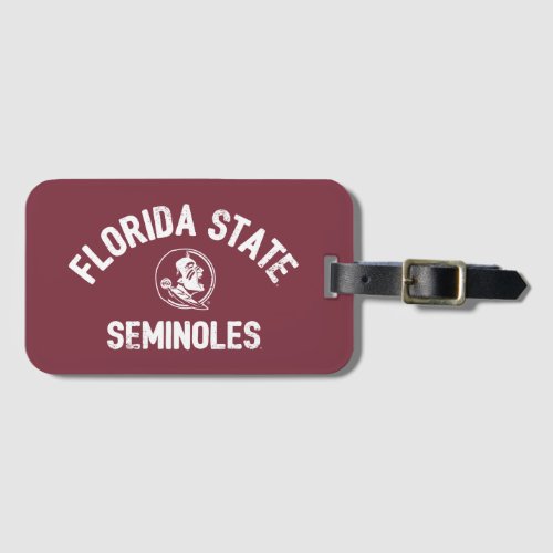 Florida State University  Seminoles _ Vintage Luggage Tag