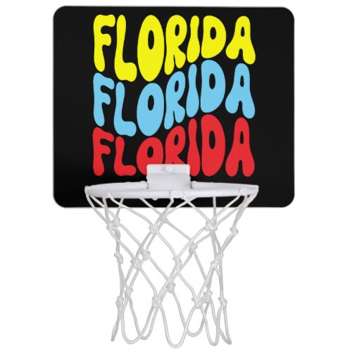 Florida State USA retro Mini Basketball Hoop