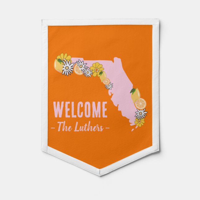 Florida State Welcome Home  Pennant (Front)