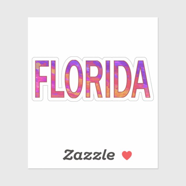 Florida Sticker (Sheet)