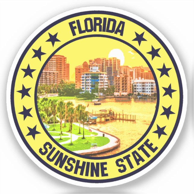 Florida                                            sticker (Front)