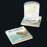 Florida Stone Coaster<br><div class="desc">In love with Florida's warm weather, sandy beaches and clear water? This nice Sunshine State souvenir will surely make you think of them!</div>