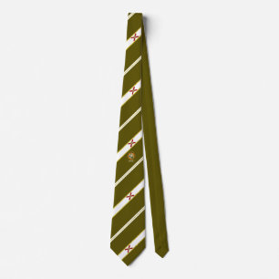 Florida stripes flag neck tie