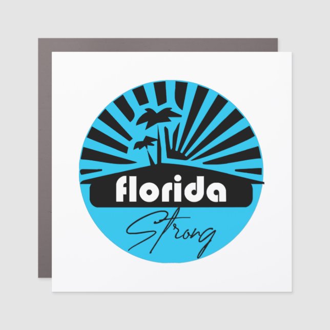 Florida Strong Classic Car Magnet (Front)