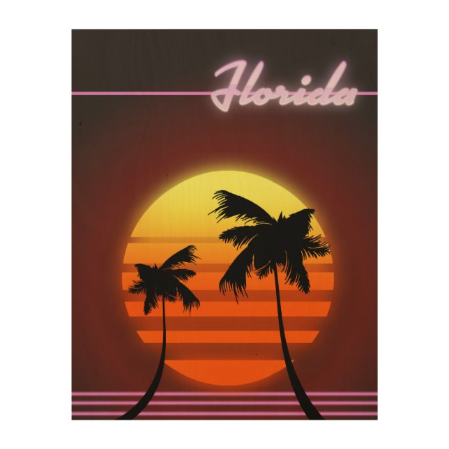 Florida Sunset 1984 poster (Front)