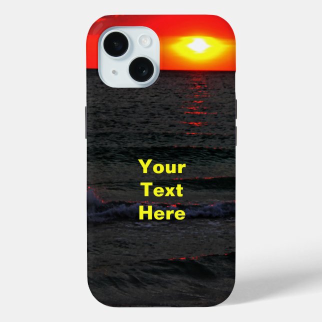 Florida Sunset Case-Mate iPhone Case (Back)