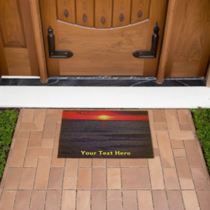 Florida Sunset Fiber Doormat