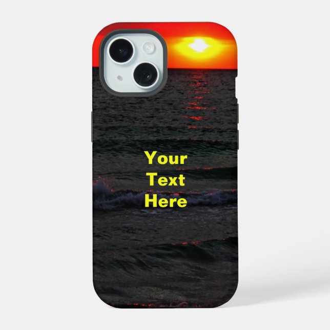 Florida Sunset Iphone Case (Back)