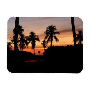 Florida sunset magnet