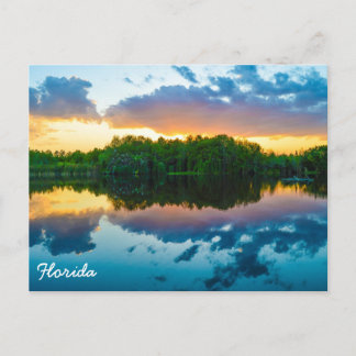 Florida Sunset Postcard