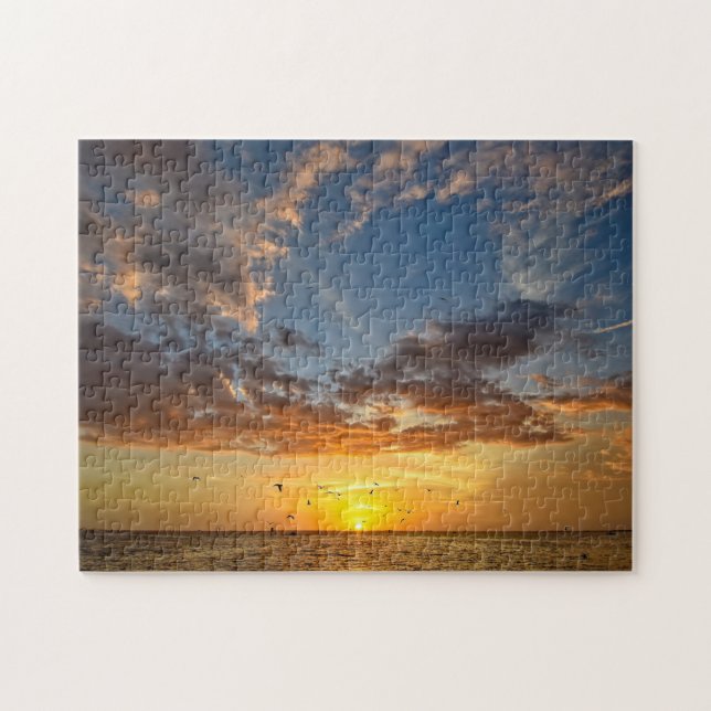 Florida Sunset - Puzzle (Horizontal)