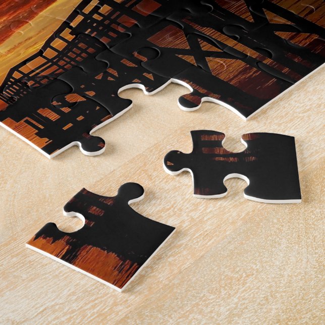 Florida Sunset Puzzle (Side)
