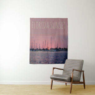 Florida Sunset Tapestry