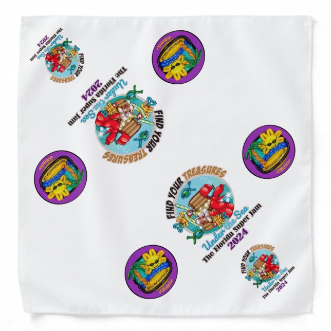 Florida Super Jam Bandana (Front)