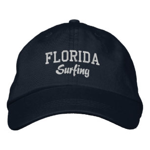 Florida Surfing Embroidered Baseball Hat