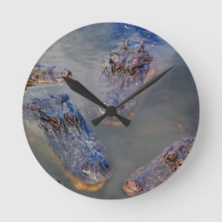 Florida-swimming-hole-design-001 Round Clock