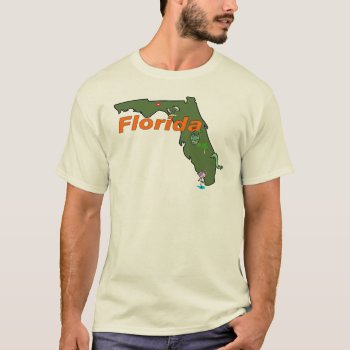 Florida T- Shirt by slowtownemarketplace at Zazzle