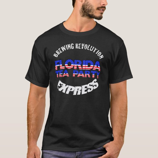 FLORIDA TEA PARTY EXPRESS T-Shirt (Front)
