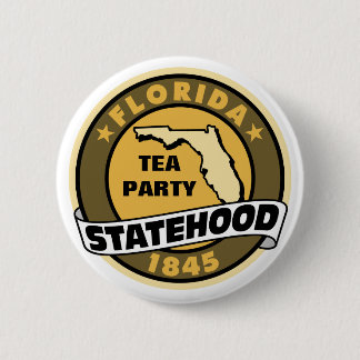 FLORIDA TEA PARTY STATE PINBACK BUTTON