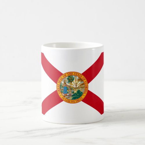 Florida The Sunshine State Floridians US Flag Coffee Mug