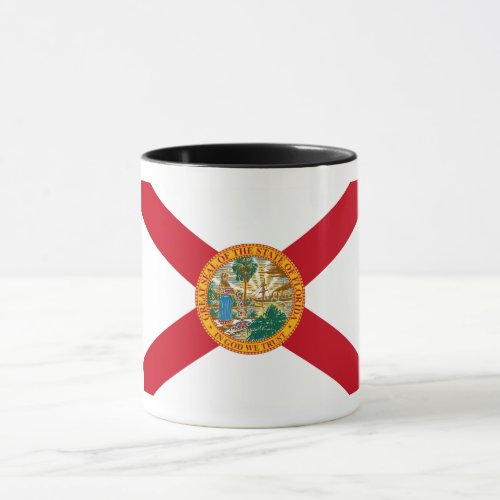 Florida The Sunshine State Floridians US Flag Mug