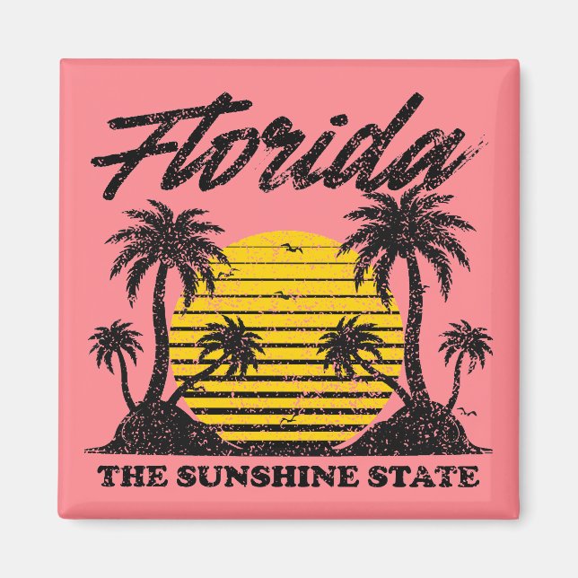 Florida The Sunshine State Magnet (Front)