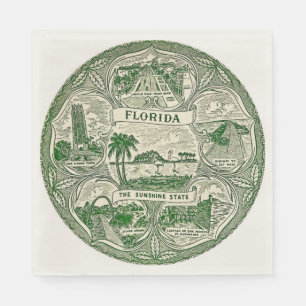  Florida the Sunshine State  Napkins