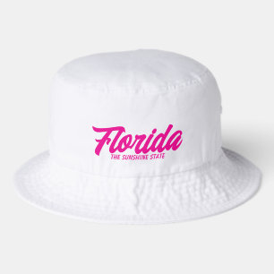 Florida the sunshine state summer bucket hat