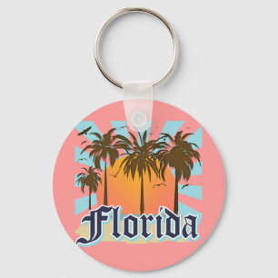 Florida The Sunshine State USA Keychain
