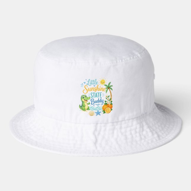 Florida Themed Boys Bucket Hat (Front)