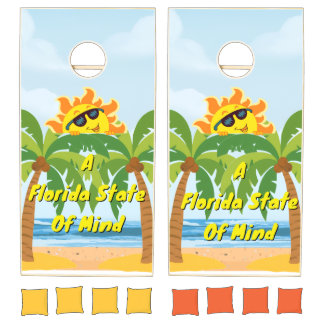 Florida Themed Cornhole Set
