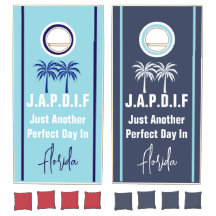 Florida Themed Cornhole Set