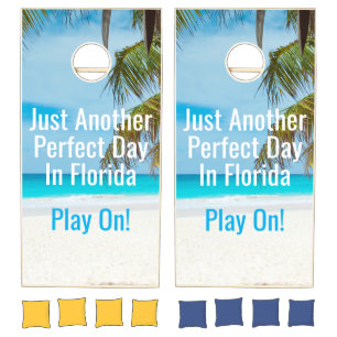  Florida Themed Cornhole Set