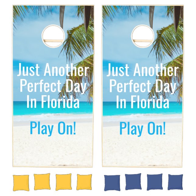  Florida Themed Cornhole Set (Set)