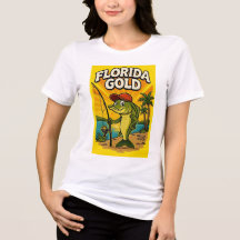 Florida themed fishing t-shirt