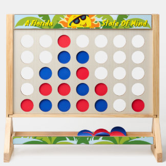 Florida Themed Jumbo Fast Four Game