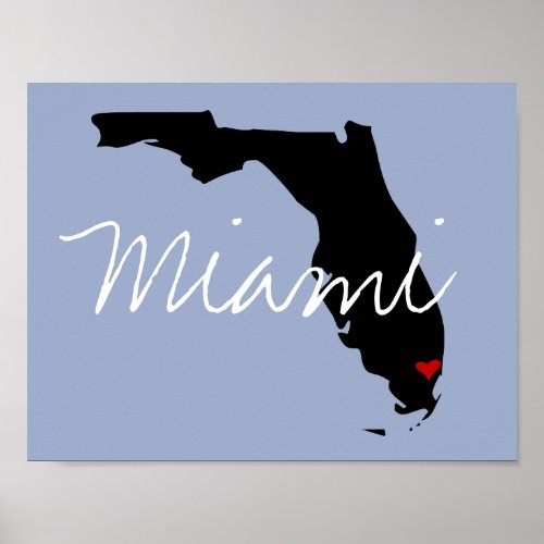 Florida Town Poster