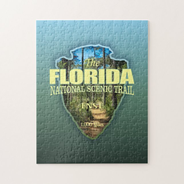 Florida Trail (arrowhead) Jigsaw Puzzle (Vertical)